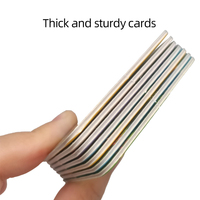 Cartes de jeu d'allumettes d'apprentissage cognitif d'animaux personnalisées en usine OEM Jeux de cartes à jouer pour enfants Jeux de cartes à imprimer pour bébés