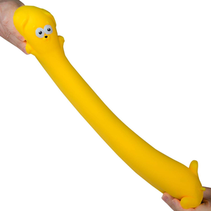 Juguete <span class=keywords><strong>de</strong></span> Peluche Gigante Elástico y Blandito para Perros, <span class=keywords><strong>de</strong></span> 5 Pies <span class=keywords><strong>de</strong></span> Largo, Amarillo, para Aliviar el Estrés, Sensorial, para Niños y Adultos, Venta al por Mayor - Product Image 4