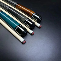 Vente en gros de queues de billard professionnelles de haute qualité, en érable, à joint américain 1/2, avec tête de 13 mm