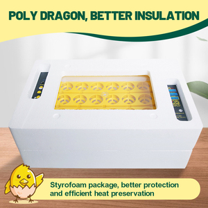 Incubateur et éclosoir automatique HHD pour 24 œufs de volaille, canard, oie, poulet, <span class=keywords><strong>caille</strong></span> et autres oiseaux - Product Image 3