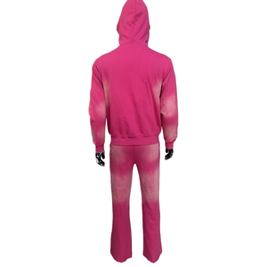 Sudadera con Capucha de Alta Calidad, Personalizada, con Bordado Desgastado, Unisex, Estampada, Lavada al Ácido, con Cremallera Completa, Estilo Urbano - Product Image 6