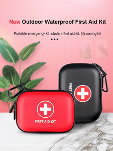 Botiquín de Primeros Auxilios de Emergencia, Pequeño, Impermeable, Rígido, de EVA, con Logotipo Personalizado <span class=keywords><strong>para</strong></span> Coche, Casa o Exteriores, con Suministros - Product Image 4