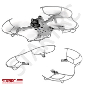 Startrc ตัวป้องกันใบพัดสำหรับ DJI MINI <span class=keywords><strong>4</strong></span> <span class=keywords><strong>Pro</strong></span> ชิ้นส่วนอะไหล่ที่ถอดออกได้อุปกรณ์ประกอบฉากเพื่อความปลอดภัยฝาครอบอุปกรณ์เสริมสำหรับโดรน - Product Image 1