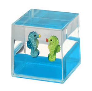 スクエアキューブアクアオイルキュービックウォーター液体マリンパークアクアリウムブロックオーナメントデスクトップデコレーションと販促用おもちゃ - Product Image 4