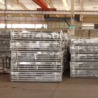 Poteaux de support en acier haute résistance réglables pour béton, dalles extérieures, échafaudages industriels, conception industrielle, acier Q345