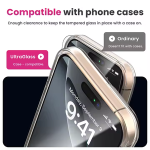 Copertura totale antigraffio <span class=keywords><strong>per</strong></span> <span class=keywords><strong>iPhone</strong></span> 17 <span class=keywords><strong>Pro</strong></span> Max protezione dello schermo trasparente 9H <span class=keywords><strong>vetro</strong></span> <span class=keywords><strong>temperato</strong></span> <span class=keywords><strong>per</strong></span> <span class=keywords><strong>iPhone</strong></span> 16 15 13 14 <span class=keywords><strong>12</strong></span> 11 <span class=keywords><strong>Pro</strong></span> Max - Product Image 2