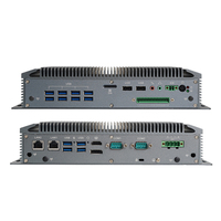 Nueva Computadora de Escritorio Industrial Zeroone de 8.ª Generación con CPU U, Mini PC sin Ventilador, 8 GB DDR4, 16 GB GDDR4, Gráficos Intel UHD, Windows 10, M-SATA