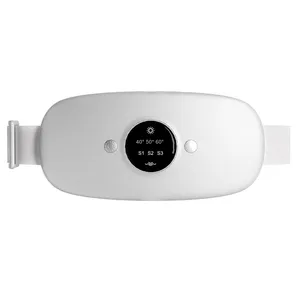 Caldo palazzo cintura in vita impacco caldo ricaricabile vibrazione dispositivo di massaggio riscaldamento elettrico palazzo riscaldamento - Product Image 6