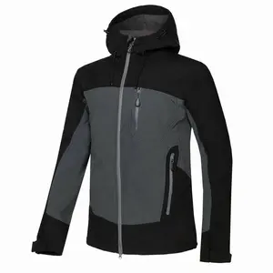 주문 방수 Breathable Mens Softshell 옥외 재킷, Softshell 양털 재킷, 연약한 포탄 재킷