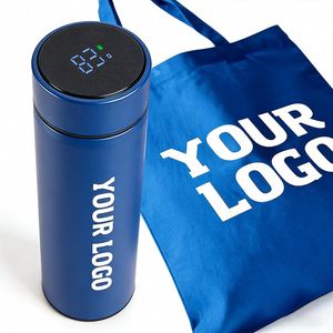 Bouteille d'eau intelligente en acier inoxydable avec affichage de la température, personnalisable avec logo, pour cadeaux promotionnels d'entreprise – Vente en gros - Product Image 1