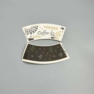 Feuilles de papier couché PE pour gobelets, imprimées sur mesure, fournisseur chinois, pour la fabrication de gobelets à café et à thé à paroi simple - Product Image 4
