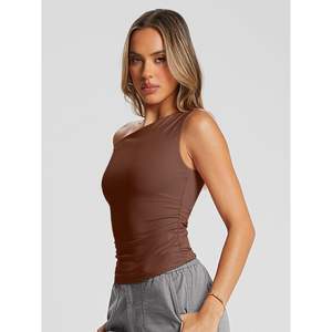 Top Corto Personalizado de Verano 2025 para Mujer, Estilo Queen, con Hombros Descubiertos, para Club, Primavera, B0CP3YSGNF - Product Image 2