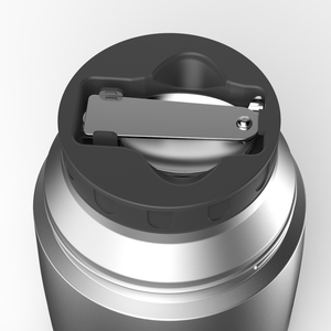 Boîte à <span class=keywords><strong>lunch</strong></span> en acier inoxydable 18/8 à double paroi étanche avec logo personnalisé pour garder les aliments au chaud 8 heures - Product Image 2