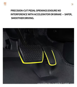 Tappetini per Auto in EVA a 3 Pezzi, Leggeri, Eleganti, Impermeabili, Spessore 5mm, Misura Standard Universale, Set Automobilistico Leader nel Settore - Product Image 2
