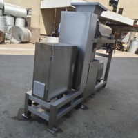 Industriële Dubbele Schroef Commerciële Oranje Spiraal Gemalen Fruit Gember Juicer Pneumatische Type Dubbele Spiraal Sap Extractor