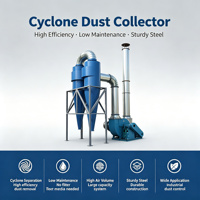 Système de filtration à sacs Cyclone Pulse pour le traitement des poussières dans les machines à bois et les usines de ciment