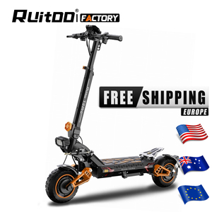 Ruitoo T3PRO Entrepôt UE Livraison Gratuite Vente Directe Usine Trottinettes Électriques Tout-Terrain Puissantes à Deux Roues Double Moteur T3MAX - Product Image 1