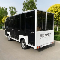 Navette de golf électrique 8 places pour le transport de passagers touristiques en promotion