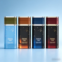 G&S OEM ODM, conception de parfum professionnelle, flacon de parfum rectangulaire personnalisé 100 ml avec pompe