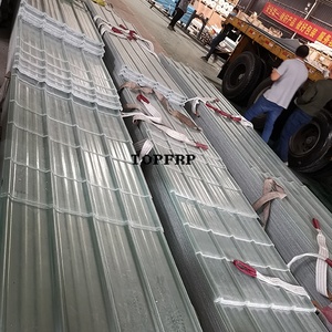 แผ่นหลังคาไฟเบอร์กลาส FRP แบบโปร่งแสงลูกฟูก - Product Image 6