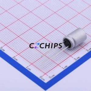 ตัวเก็บประจุแบบแข็ง RR71C680MDN1 แบบ Through-hole (THT), ขนาด D8xL11.5 มม. 68uF 20% 16V 5.6A 100kHz - Product Image 2