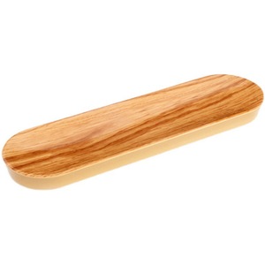 Assiette rectangulaire en mélamine imitation bois pour steak, barbecue, fondue, service de bœuf, usage hôtelier et événements - Product Image 5