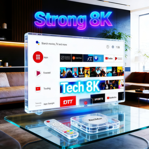 MAX RESELLER-8K Streaming para <span class=keywords><strong>IPTV</strong></span> STB Smarter OTT Internet Strong-AI Super Box, el Mejor Panel Android 12 <span class=keywords><strong>Pro</strong></span> Set-top Android TV Box - Product Image 5