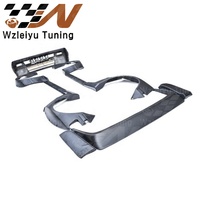Kit carrosserie large en fibre de verre style PD compatible avec Mazda RX7 FD3S 1986-1991 : Pare-chocs, élargisseurs d'ailes, jupes latérales, diffuseur de phares