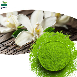 Thé vert matcha à la vanille biologique en poudre de marque privée, qualité alimentaire, thé instantané en vrac emballé en boîte - Product Image 2