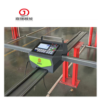 Máquina de corte por Plasma CNC portátil de 1300mm X 1300mm, cortador de código USB G, capacidad de anidación efectiva de 1,3 metros, Motor de rodamiento de corte