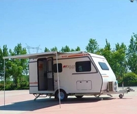 Camping-car de voyage tout-terrain de style australien LV, panneau sandwich, caravane, camping-car, 1300 kg de poids total, 100 km/h