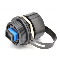 Cordon de raccordement à fibre optique étanche extérieur ZLTC avec connecteur étanche IP67 ODVA LC