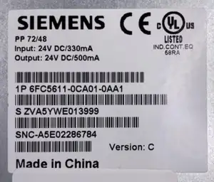 Hot Sale Siemens PP 72/48 E/A-Platinen modul getestet 6FC5611-0CA01-0AA1