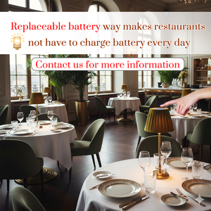 Tùy Chỉnh Có Thể Sạc Lại E14 <span class=keywords><strong>LED</strong></span> Bảng Đèn Điều Khiển Cảm Ứng Không Dây Thiết Kế Handmade Đổ Xô Chụp Đèn Cho Đám Cưới Nhà Hàng - Product Image 6