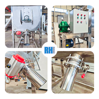 Équipement de mélange de 500 litres 1000 L Machine de mélange horizontale à arbre unique Mélangeur à ruban en acier inoxydable 304