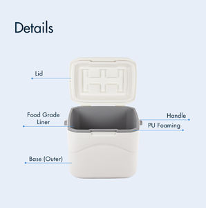 High-Quality Plastic Insulated Drink Cooler <b>Box</b> for Camping,29L Picnic, and Beach - Product Image 6