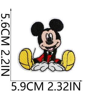 カスタム漫画動物刺繍アイロンパッチ小型マウスアヒル犬子供服パッチDIY帽子バックパック - Product Image 3