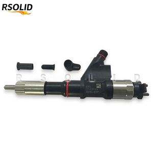 หัวฉีดดีเซล Rsoliddiesel 095000-6700 9709500-670 DENSO CR สำหรับปั๊มส่งน้ำมันเชื้อเพลิง Weichal WD615 WP10 อะไหล่เครื่องจักรกลวิศวกรรม - Product Image 2