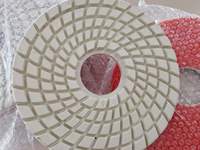 Tampons de polissage humides en diamant pour polisseuse de sol en marbre