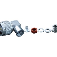 Conector Coaxial RF Tipo N Macho de 50 ohmios con Abrazadera de Ángulo Recto para Cable Coaxial RG58, IP67, Personalización ODM/OEM Aceptable
