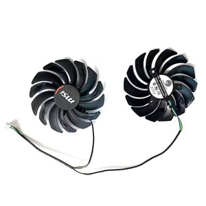 Lzqly พัดลมระบายความร้อน PLD10010S12HH การ์ดจอ RX5700 GPU, พัดลมระบายความร้อนสำหรับการเล่นเกม <span class=keywords><strong>MSI</strong></span> RX 5700 <span class=keywords><strong>5600</strong></span> <span class=keywords><strong>XT</strong></span> การ์ดจอเกม X - Product Image 5