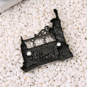 Tourisme créatif 3D Vintage New York <span class=keywords><strong>Venise</strong></span> City Architecture Aimant de réfrigérateur Nouvel alliage Souvenir avec style résine magnétique - Product Image 6