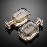 Flacon de parfum en verre personnalisé 30ml 50ml 100ml Flacon de parfum vide avec logo personnalisé et emballage en boîte cadeau