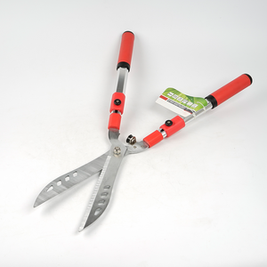 Agricultura alta calidad 65mn acero herramienta de mano telescópica hedge shear jardín secateurs tijeras Pruner - Product Image 4