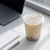 Gobelet froid en PP de 98-12 oz, écologique, jetable et compostable pour les cafés et les commerces de boissons