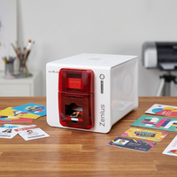 Impresora de Tarjetas de Identificación de PVC Evolis Zenius de 300 dpi, Impresión a una Cara, Impresión a Color, Pequeña y Elegante, Disponible en Stock