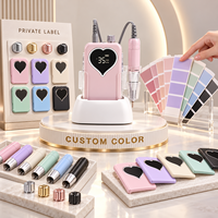 Perceuse à ongles rechargeable personnalisée pour vernis gel, usage professionnel en salon
