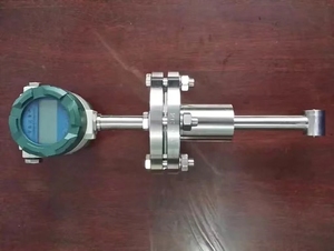 プラグイン挿入式ガス飽和蒸気10精密ホットオイル渦流量計ステンレスプロパンガス流量計圧縮空気 - Product Image 5