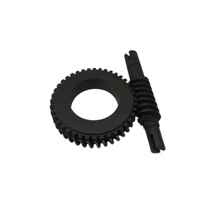 공장에서 다양한 시리즈의 M2 M2.5 M3 혼합 웜 휠 웜 기어 20 29 30 40 톱니 기어를 생산합니다 - Product Image 3