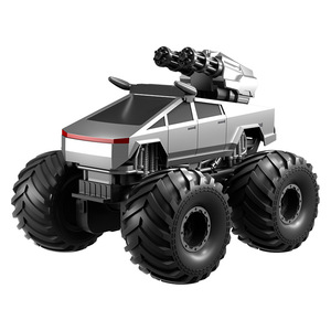 Voiture RC amphibie rechargeable 4x4, télécommandée, étanche, avec rotation à 360°, Monster Truck cascadeur, véhicule tout-terrain eau-terre pour enfants - Product Image 2